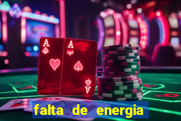 falta de energia em caucaia